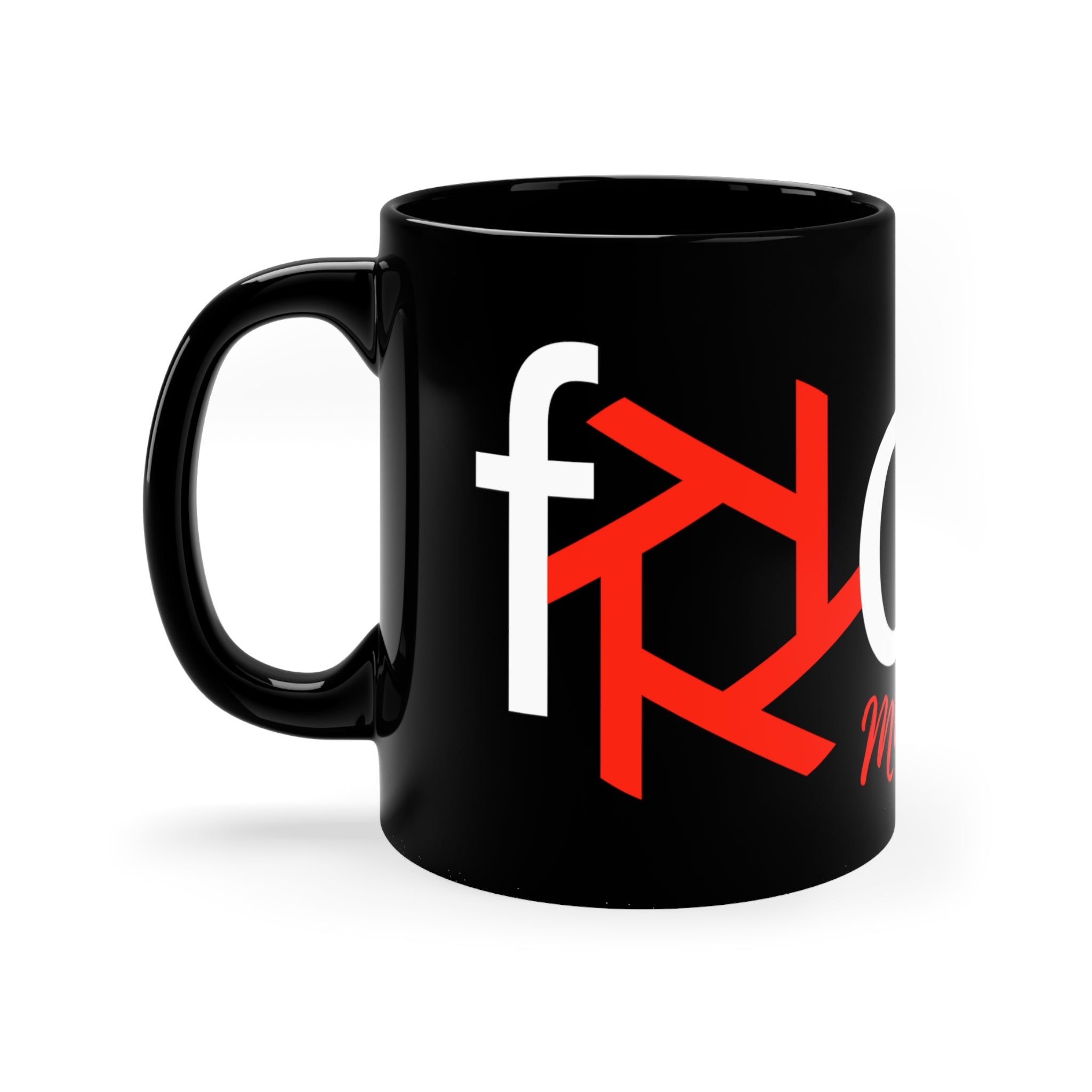 11oz Black Mug